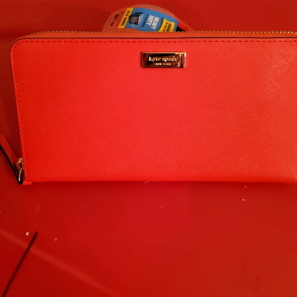 Matching red Wallet by Kate spade